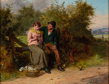 William III Bromley, attributed to, oil on canvas, signed.