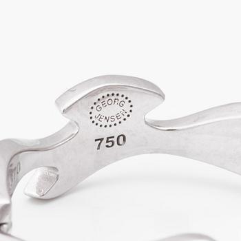 ÖRHÄNGEN, "Fusion", Georg Jensen, 18K vitguld med briljantslipade diamanter ca 1.20 ct.