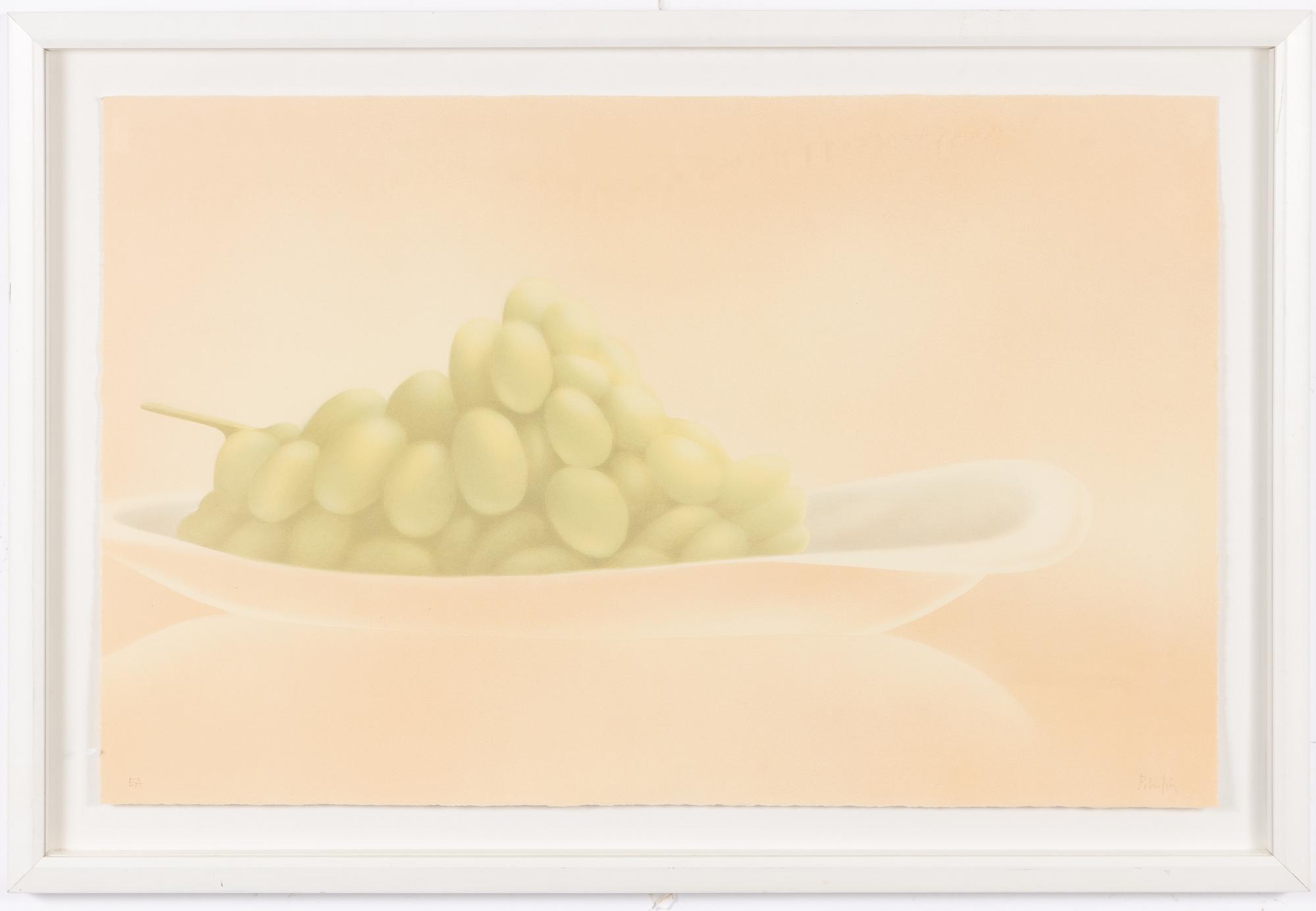 Peter Frie, Stilleben med vindruvor.