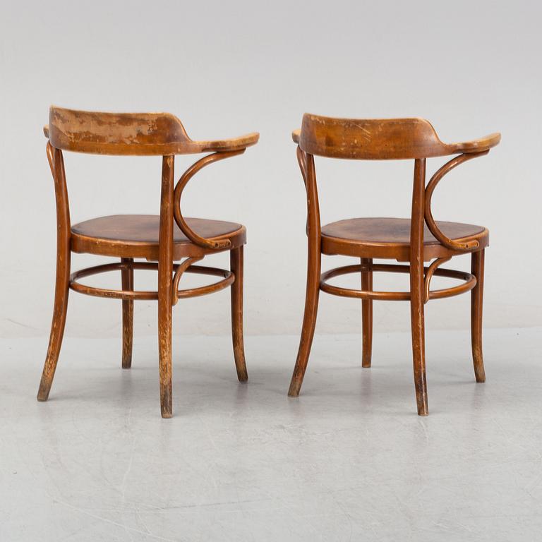 Axel Kandell, karmstolar, ett par, "Cattelin", Gemla, Diö, 1948.