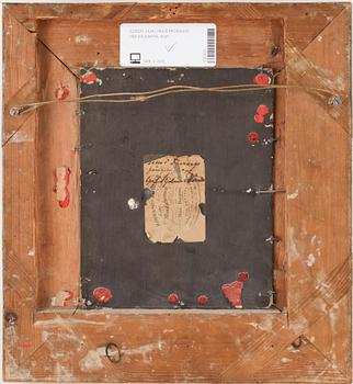 HJALMAR MÖRNER, olja på pannå, sign.