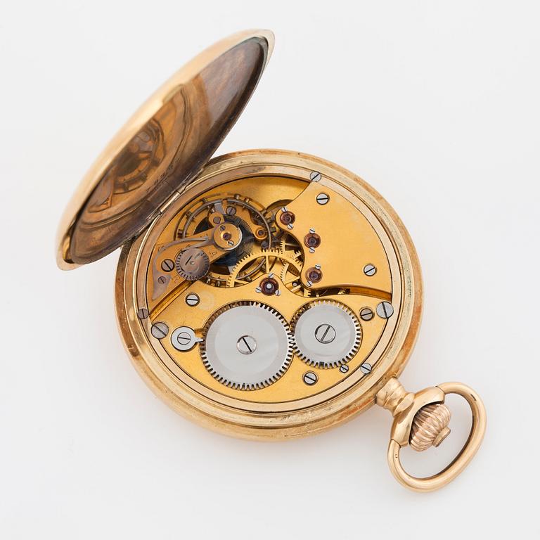 FICKUR, urtavla märkt "C L Malmsjö & Co Göteborg", savonett, 51,5 mm.