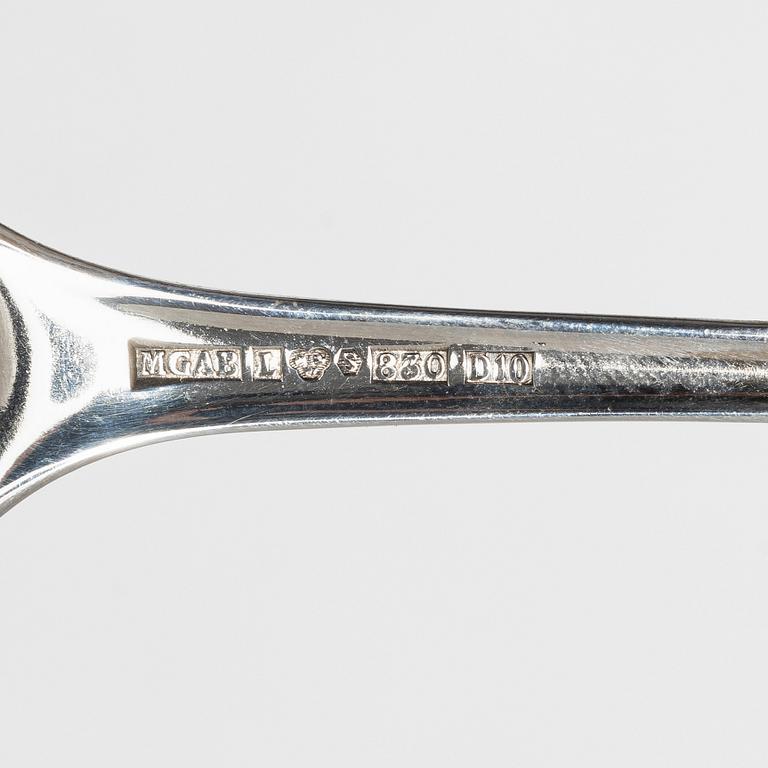Cutlery, 31 pcs, silver, Sweden 20th century.