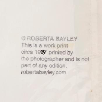 A signed ROBERTA BAYLEY photograph.