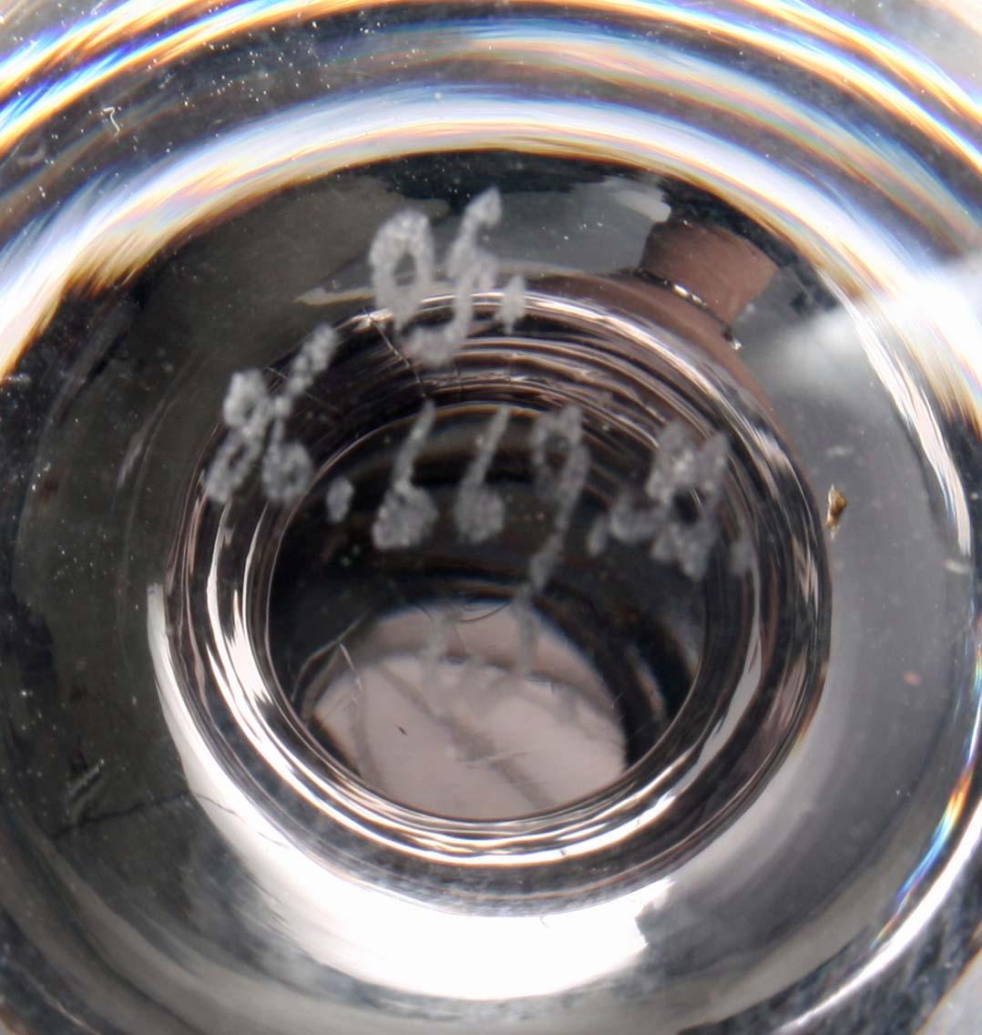 POKALVAS, glas. Orrefors, design E HALD.