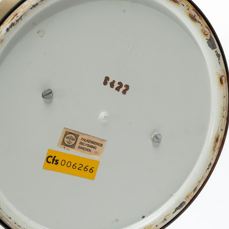 Bordslampa, modell 6422, Falkenbergs Belysning, sent 1900-tal.