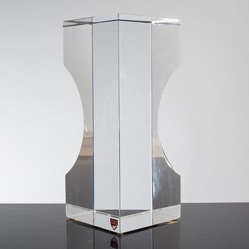 A glass sculpture by Sven Palmqvist, Orrefors.
