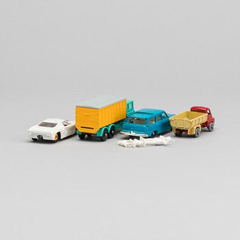 LESNEY MATCHBOX SERIES FOUR CARS.