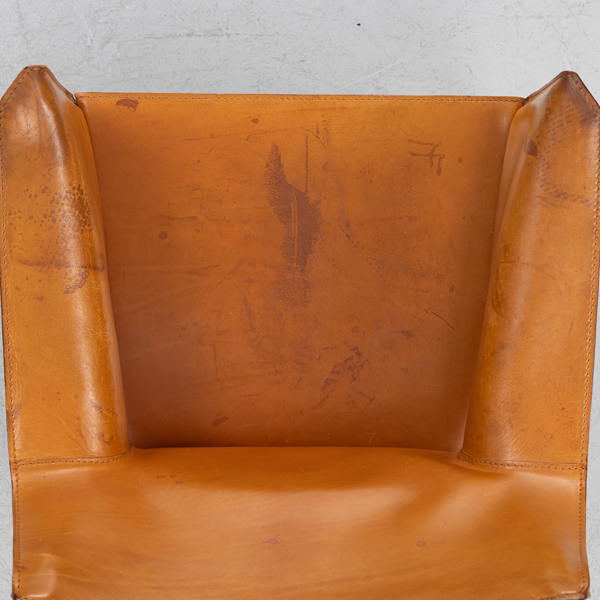 Mario Bellini, a '413 CAB' armchair from Cassina, Italy.