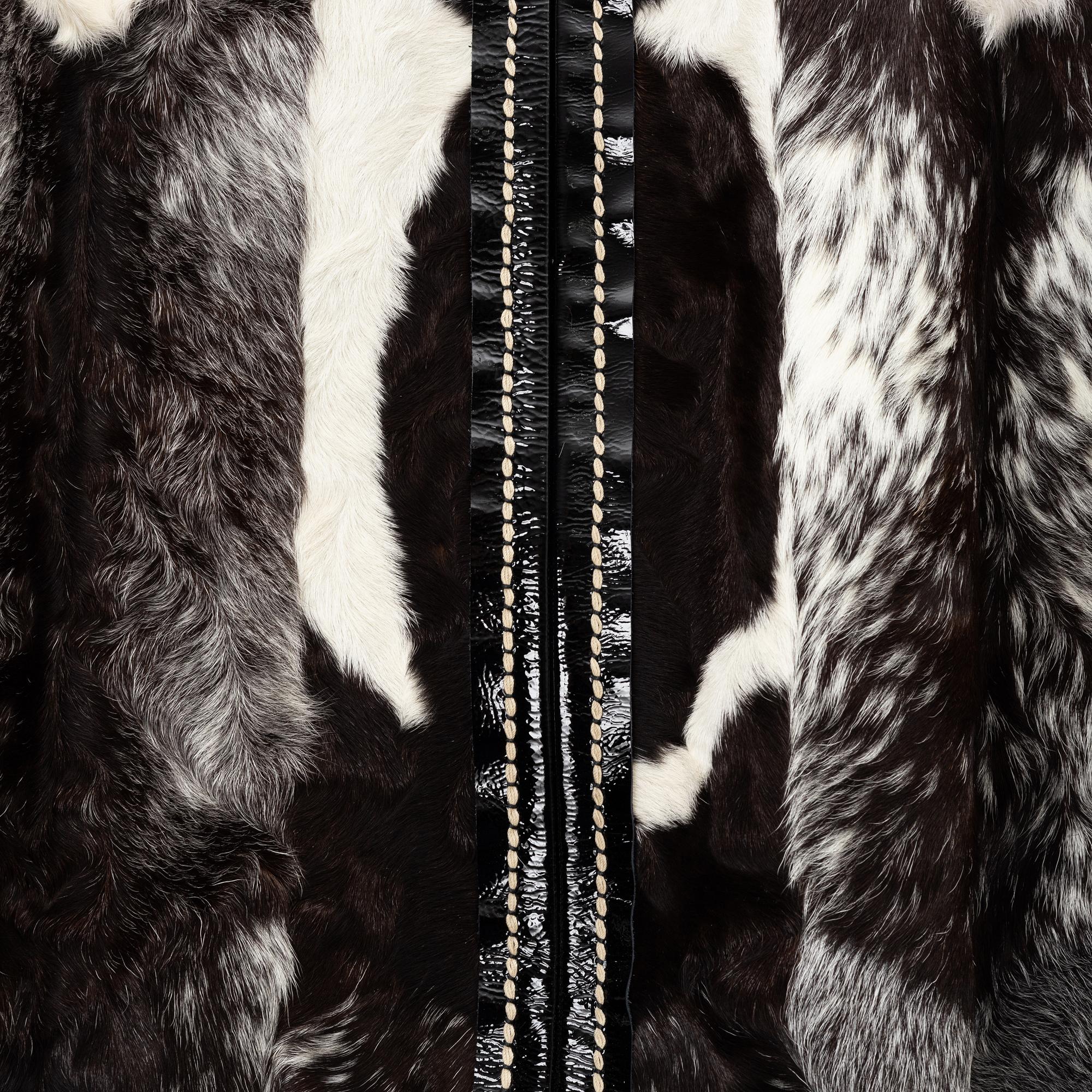 Goat fur coat new arrivals