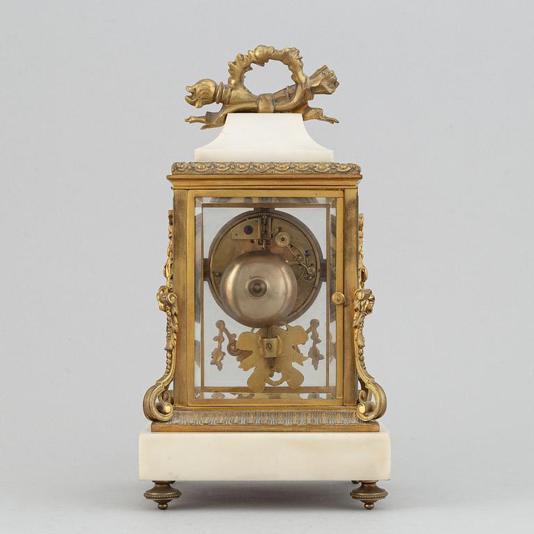 A circa 1900 Louis XVI-style mantle clock.
