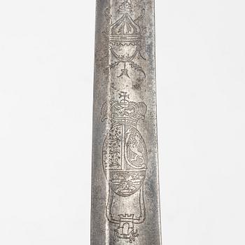 Sabel, Danmark, 1700-talets slut.