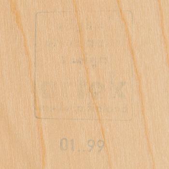 Alvar Aalto, dining table / conference table, model E86 for Artek 1999.