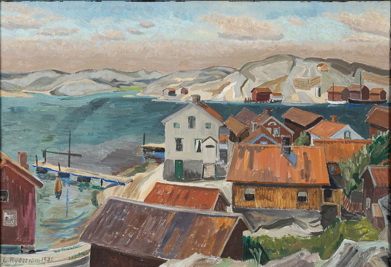 Lilly Rydström-Wickelberg, olja på duk, signerad och daterad 1936.