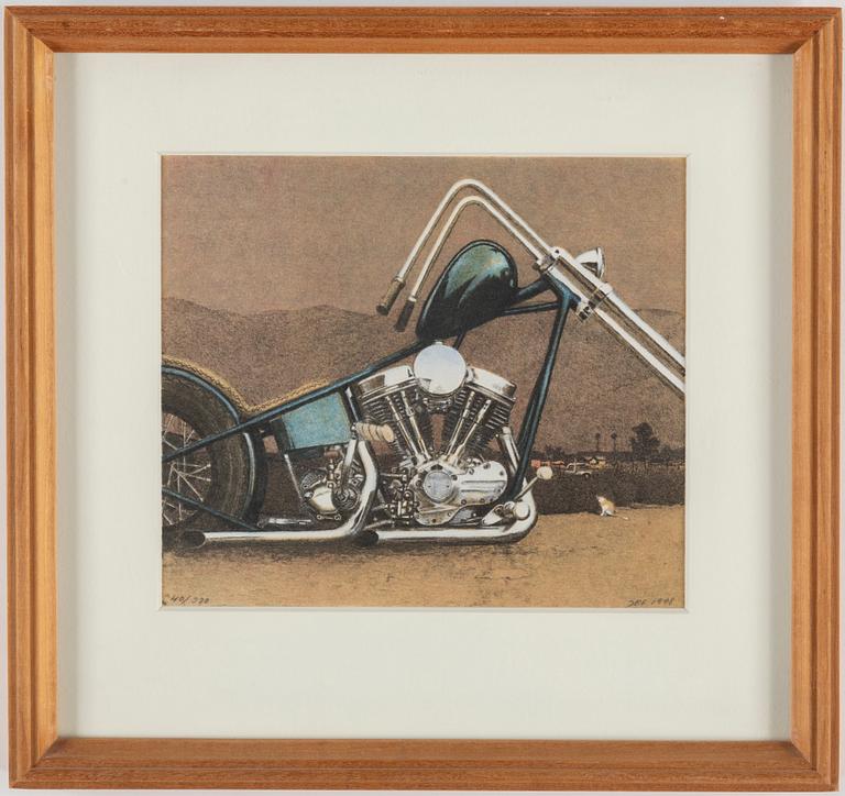 JOHN-E FRANZÉN, lithograph in colour, 2, 1998, signed HC II/XXXII, 40/320.