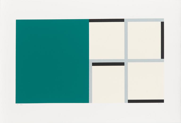 Portfolio of ten serigraphs, signed and dated -94, numbered EA 14/50.