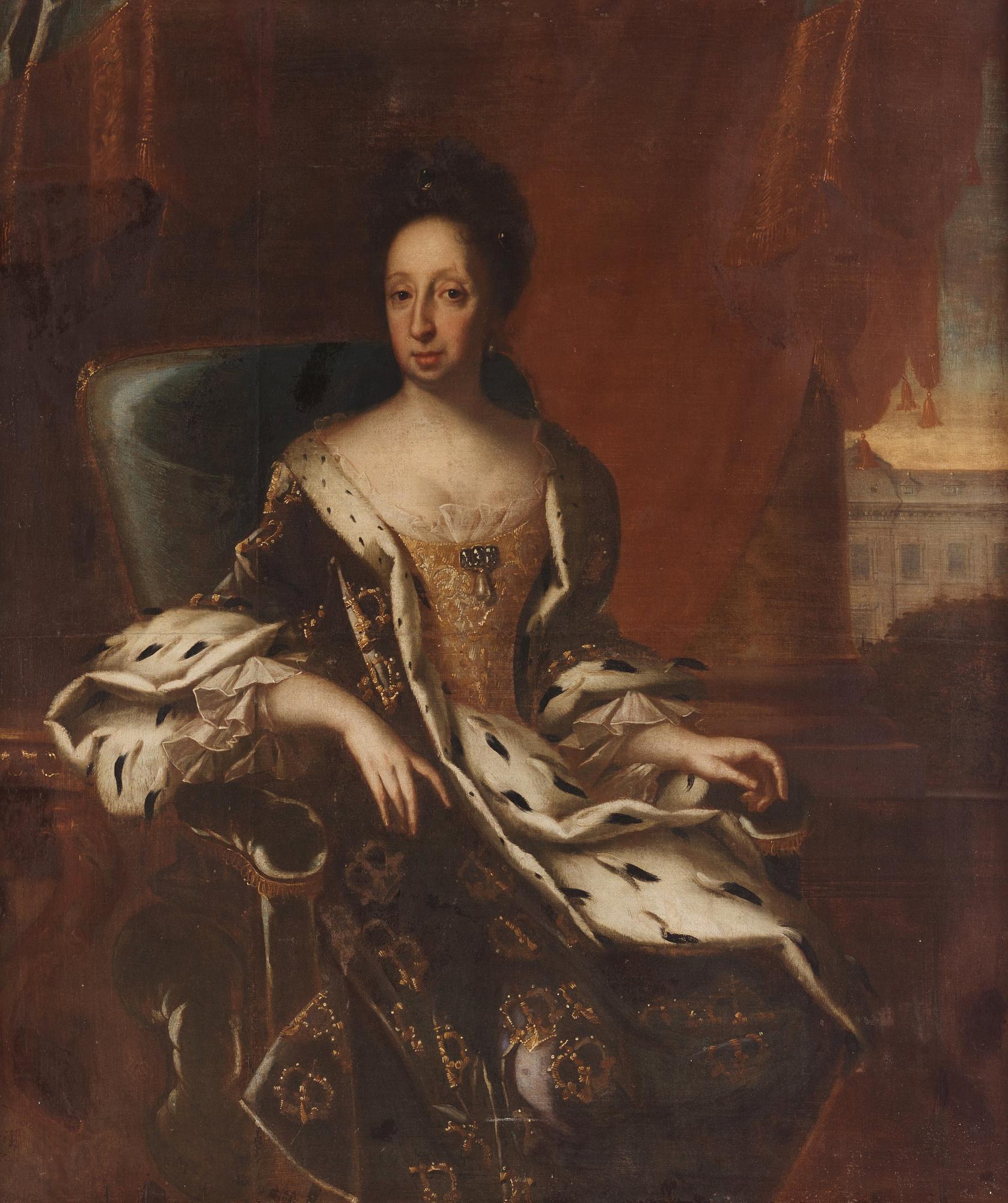 David von Krafft, "Riksänkedrottning Hedvig Eleonora" (1636-1715).