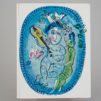 KONSTBÖCKER, 3 stycken, Marc Chagall.