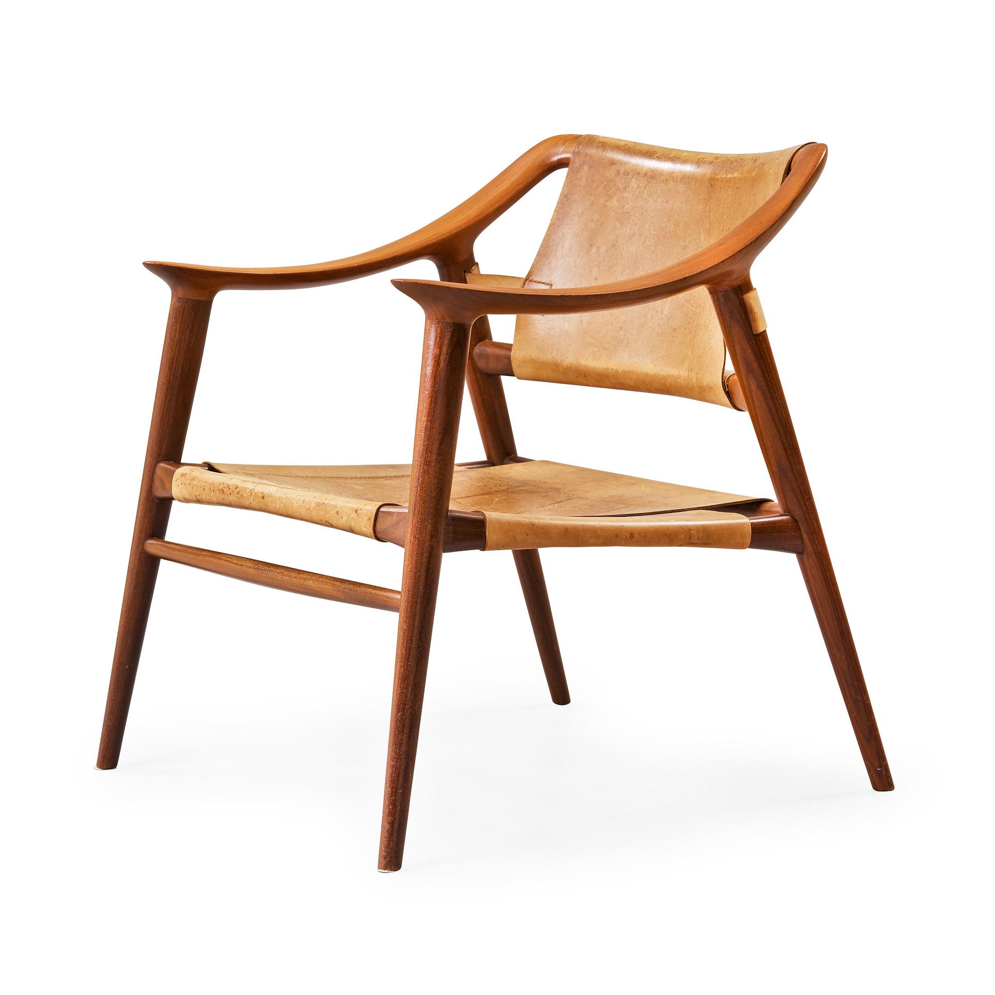 ADOLF RELLING & SIGURD RESELL, karmstol "56/2 Bambi-serien", Rastad & Relling, Norge 1950-60-tal.