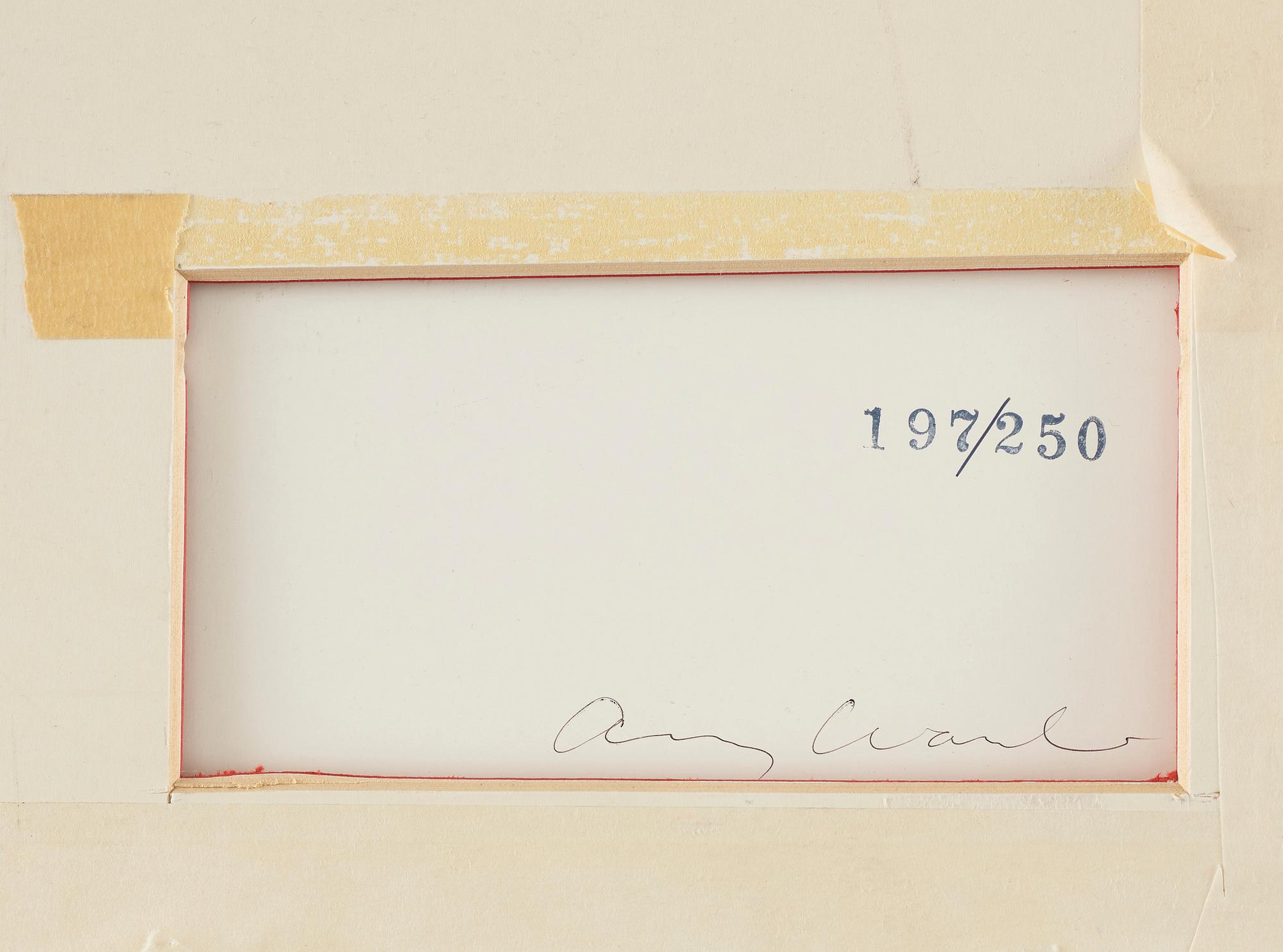 Andy Warhol, "Cheddar Cheese", ur: "Campbell's soup II".