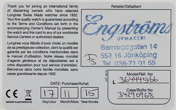 LONGINES, Hydro Conquest (300m/1000ft), chronograph, wristwatch, 43,5 mm,