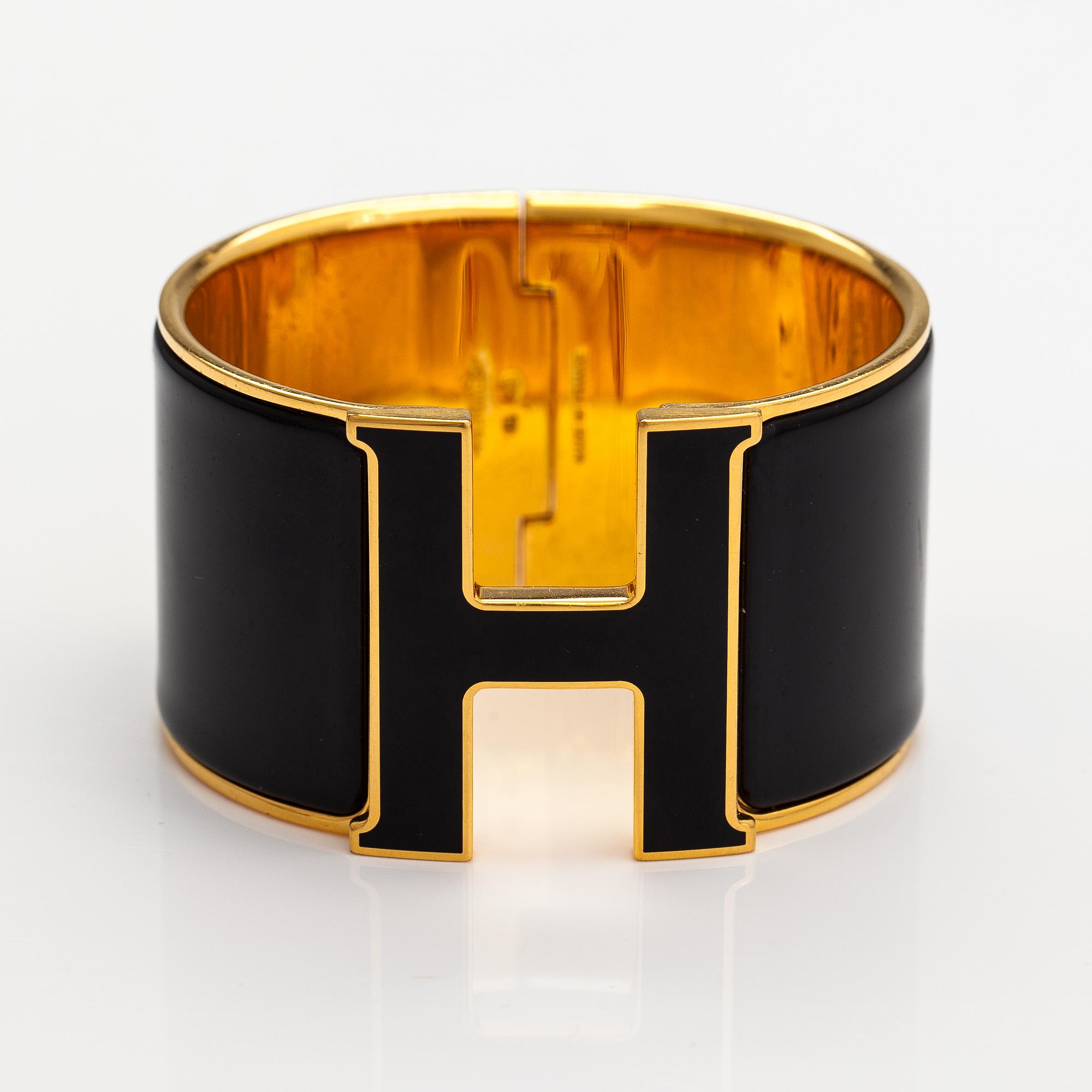 Hermès, Bracelet "Click H". Marked Hermes Made in France.