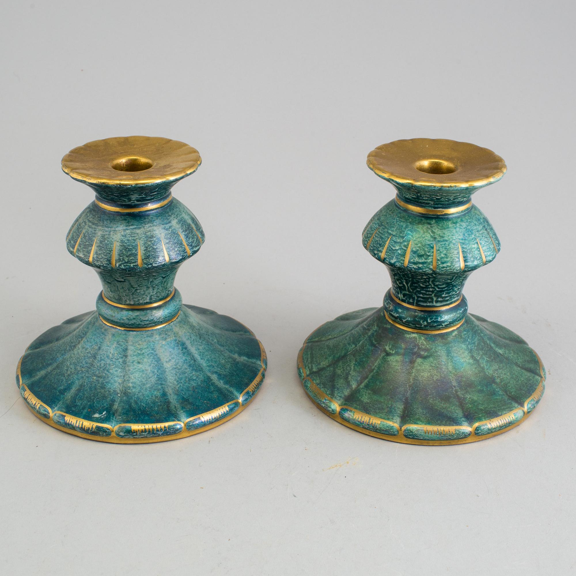 Two ceramic bowls by Josef Ekberg, Gustavsberg.