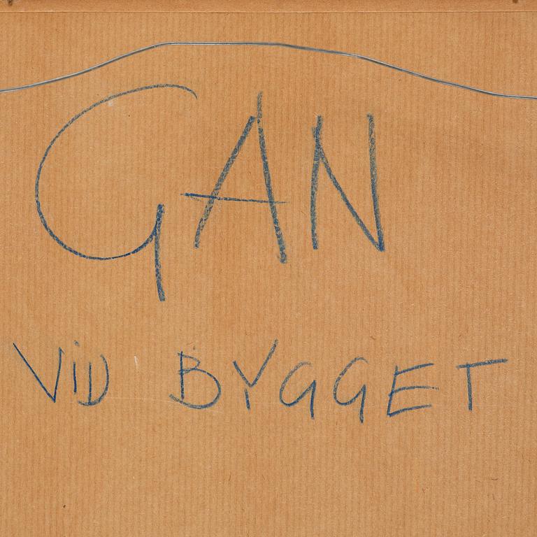 Gösta Adrian-Nilsson, "Vid bygget".