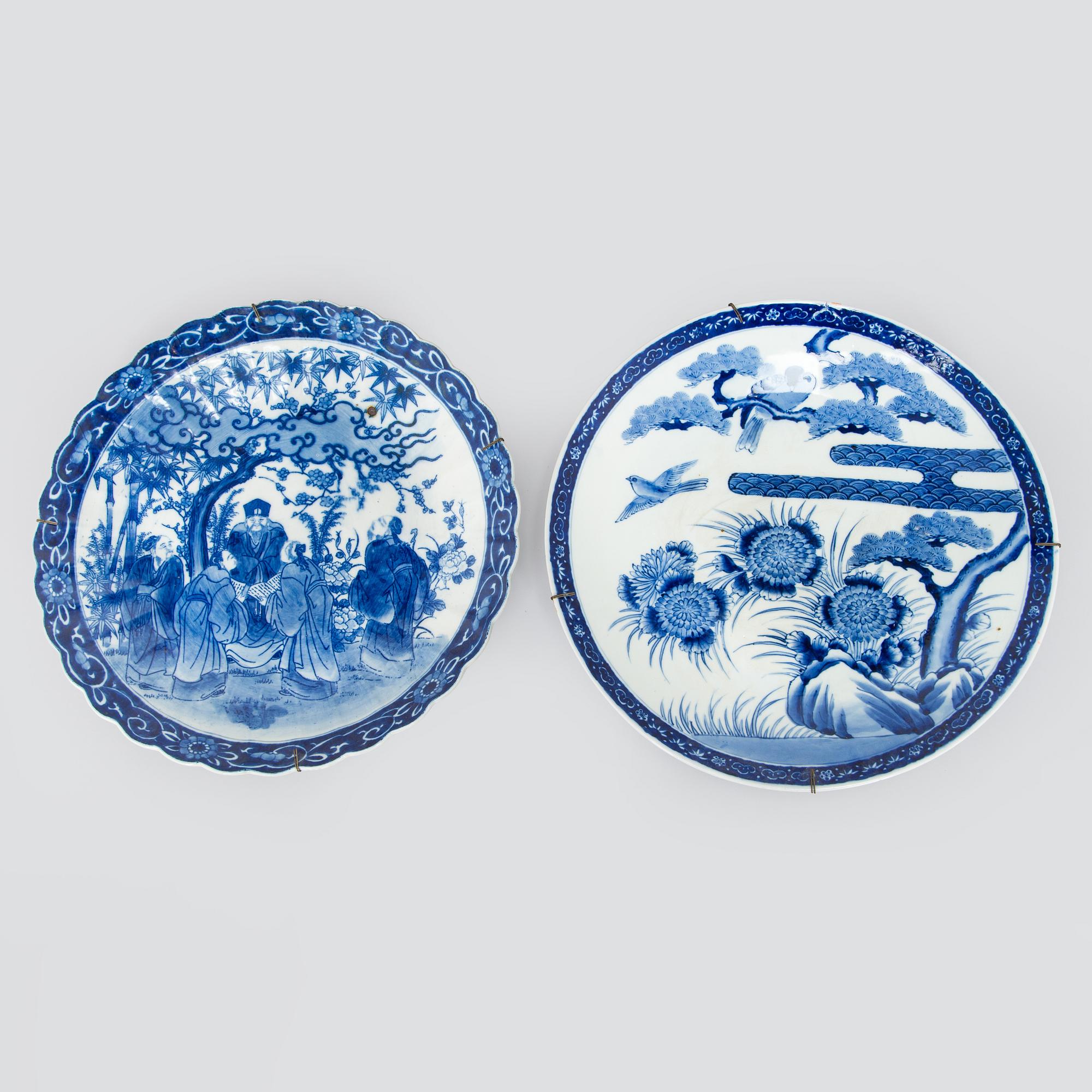 Vateja, 2 kpl, Japani 1900-luvun alkupuoli.