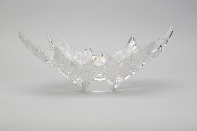 SKÅLFAT, "Champs Elysées", signerad Lalique France.