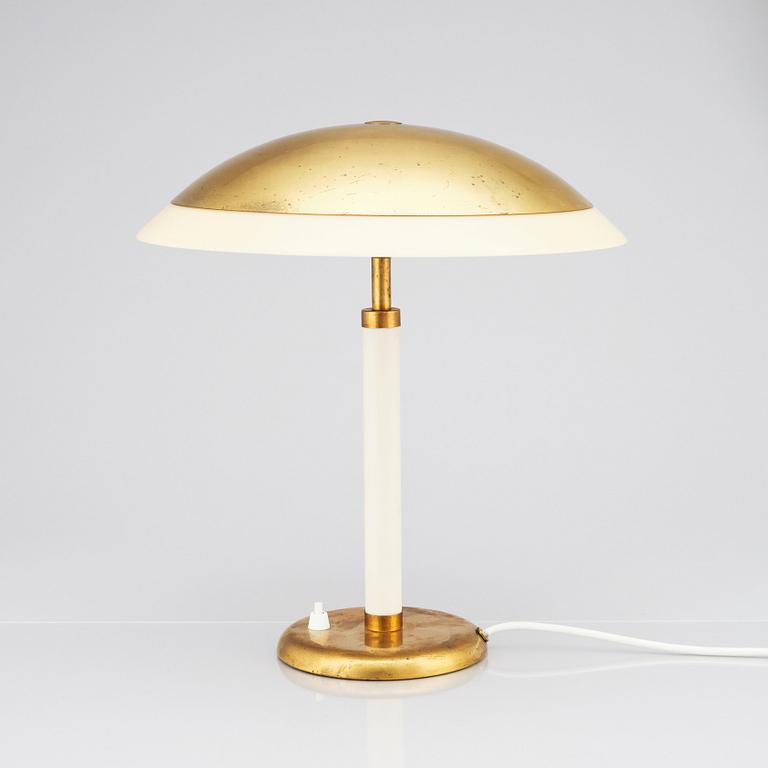 Harald Notini, bordslampa, modell "15258", Arvid Böhlmarks Lampfabrik, 1940-50-tal.