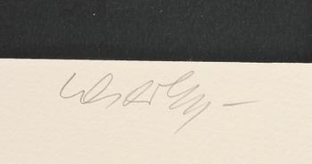 VICTOR VASARELY,  färgserigrafi, sign och numr 183/250.