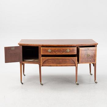 A mahogany regency sideboard, England, first half of the 19th century.