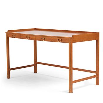 292. Josef Frank, a mahogany desk, version of model 2115, Firma Svenskt Tenn, Stockholm, Sweden.