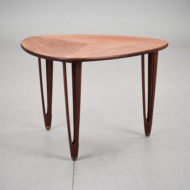 SOFFBORD, teak. 1950/60-tal.