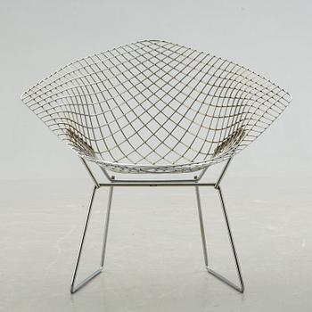 FÅTÖLJ, "Diamond Chair", Harry Bertoia för Knoll. 1900-talets mitt/andra hälft.