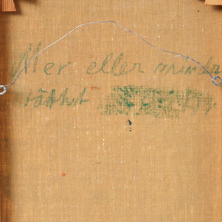 Rune Jansson, "Mer eller mindre täthet".