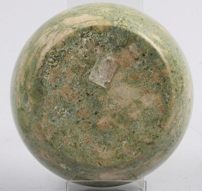 SMÖRASK MED LOCK, marmor, 1800/1900-tal.