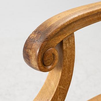 Desk chair, Karl Johan, 19th century.