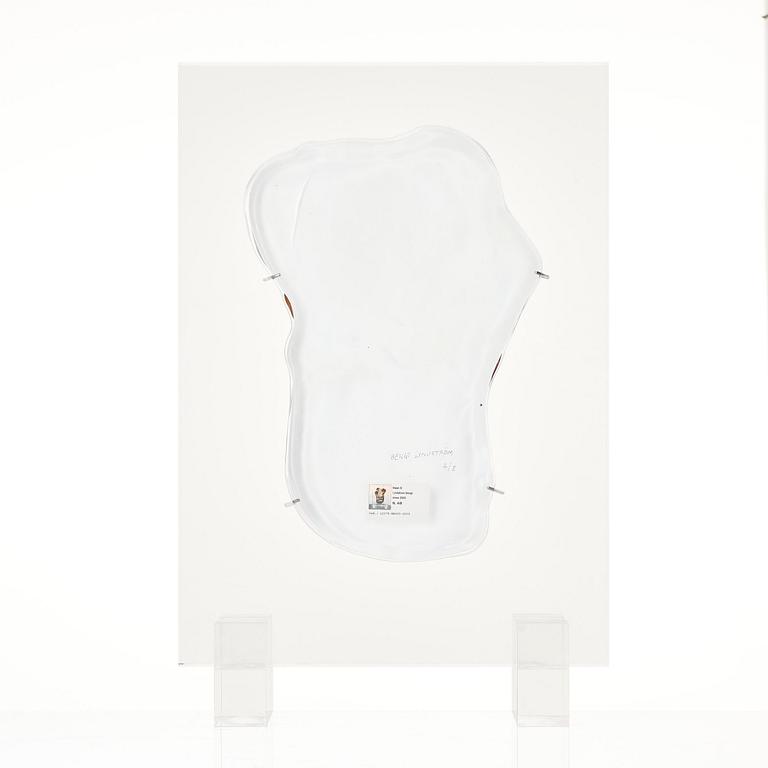 a "Mask B" glass sculpture, Berengo Studio, Murano, Italy, 2000, ed. 4/8.