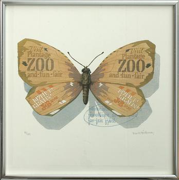 PARTI GRAFIK, 3 delar, bl a Lennart Aschenbrenner, sign och numr.