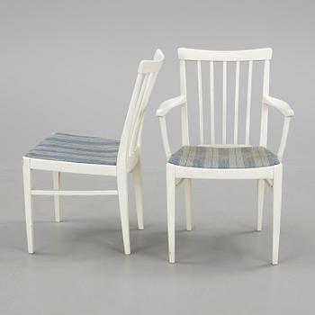 MATGRUPP, 4+2+1 delar, "Herrgården", Carl Malmsten, Bodafors, 1900-talets andra hälft.