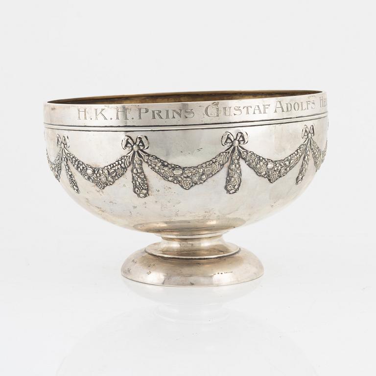 Bålskål, silver, K. Anderson, Stockholm 1904.