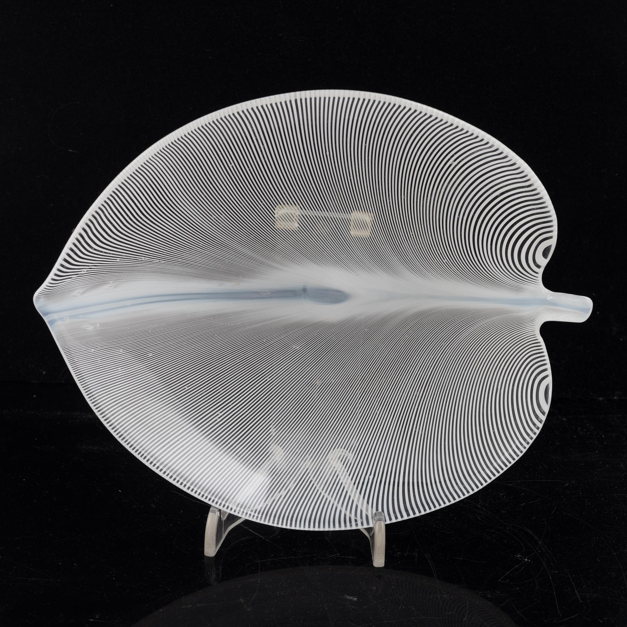 Tyra Lundgren, fat, glas, Venini, Murano, Italien.