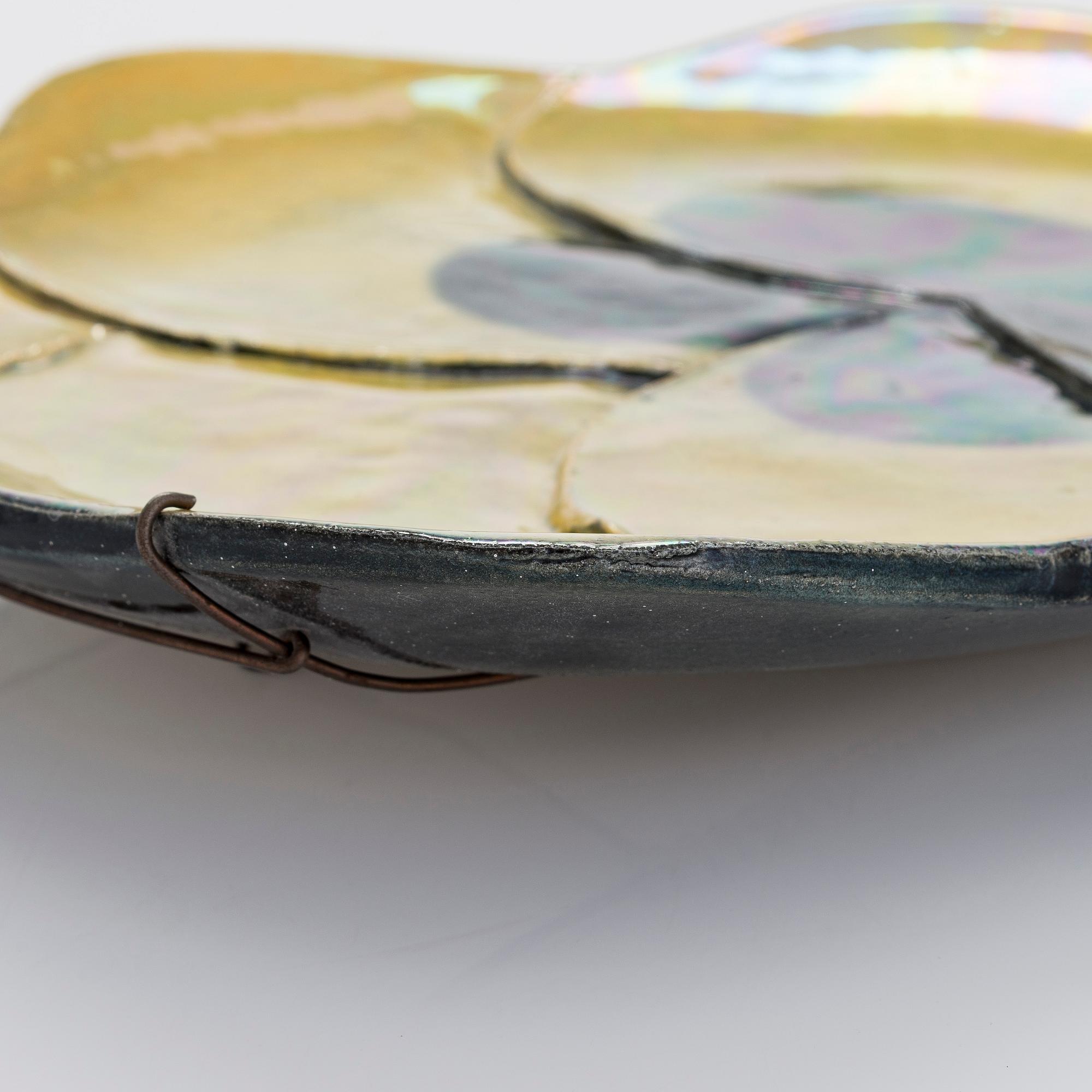 Birger Kaipiainen,  koristevati, kivitavaraa, signeerattu Kaipiainen.