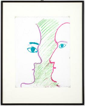 Erland Cullberg · ERLAND CULLBERG, pastell, signerad