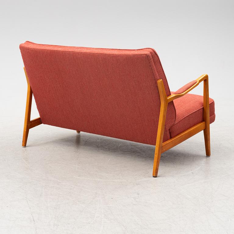 Folke Ohlsson, a 'Duxello' sofa and two armchairs, Dux, Sweden, 1960's.