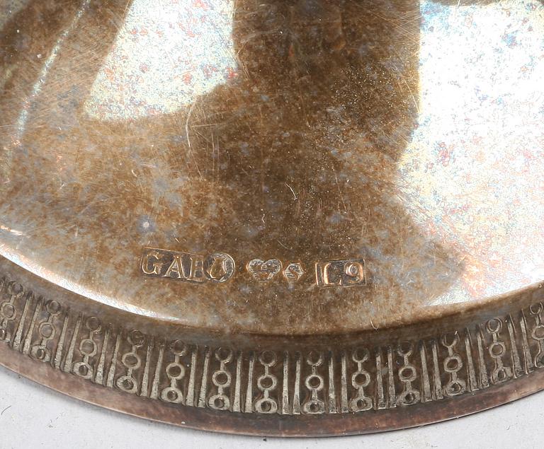 LJUSSTAKAR, ett par. Silver. GAB, Stockholm 1961.