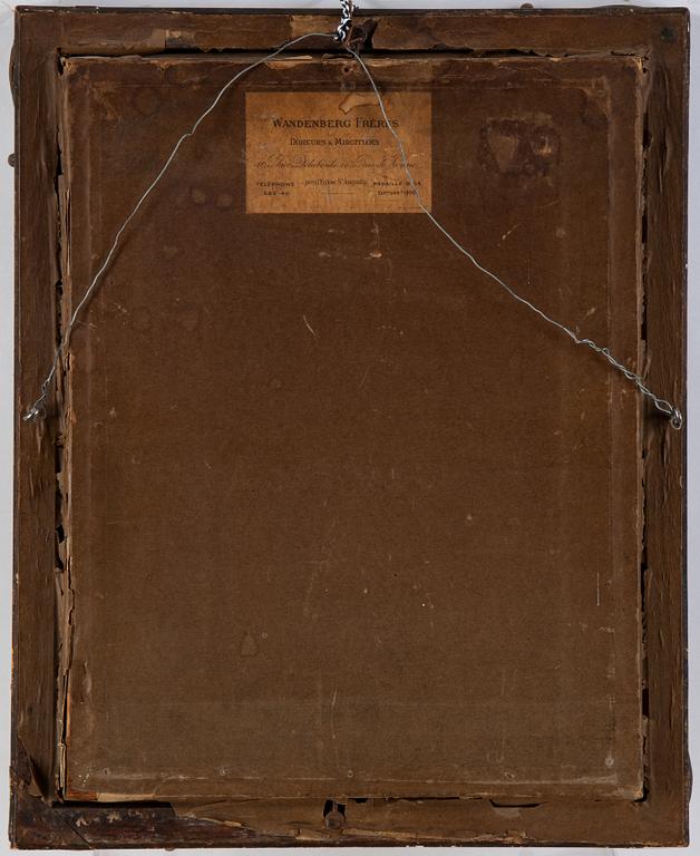 Pascal Dagnan-Bouveret, charcoal drawing, signed.