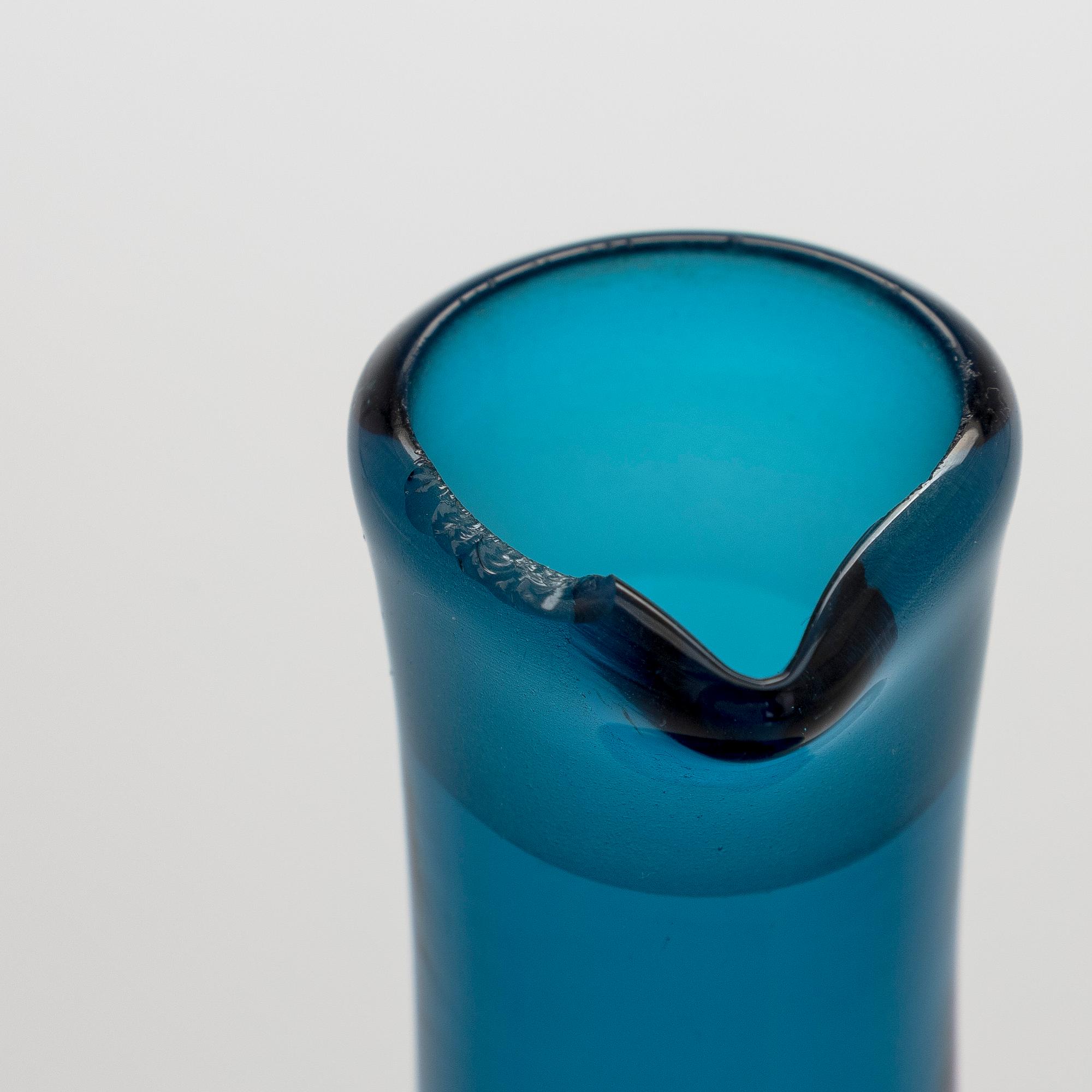 Nanny Still, karahvi ja 5 kpl laseja, "Harlekiini", Riihimäen Lasi Oy.